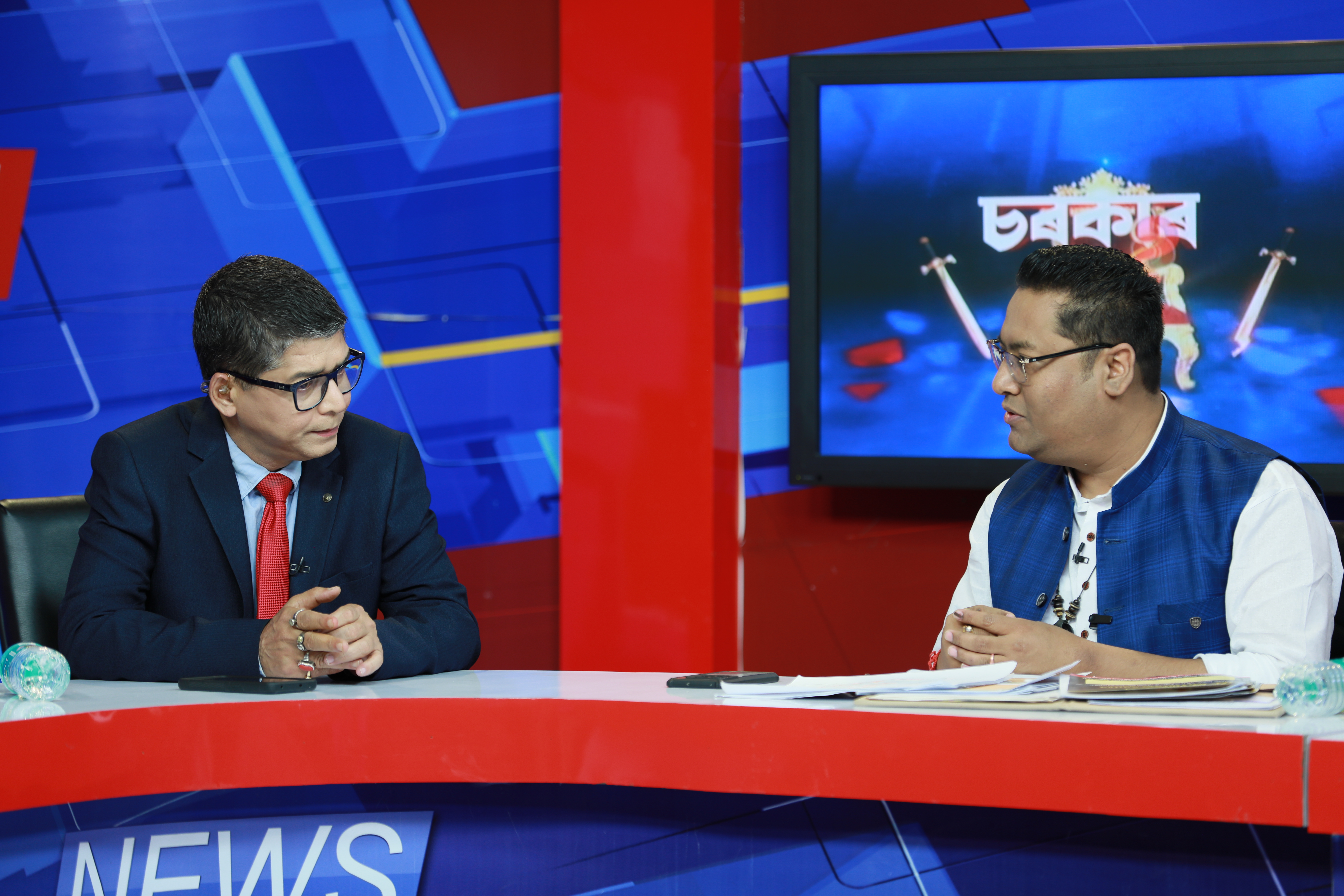 Dr. Vikram Talukdar in a media conversation